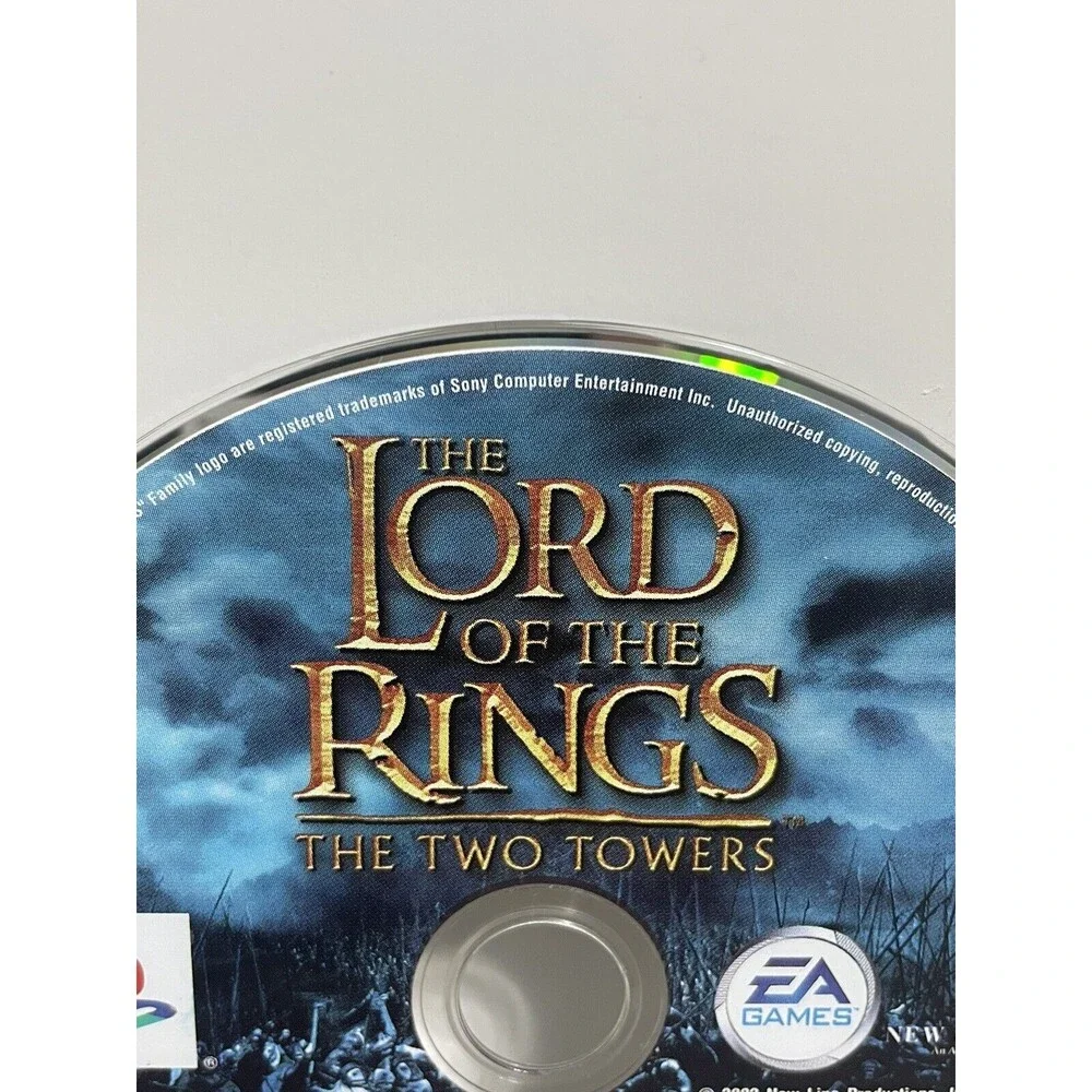 The Lord of the Rings: The Two Towers (PlayStation 2) - Disc Only